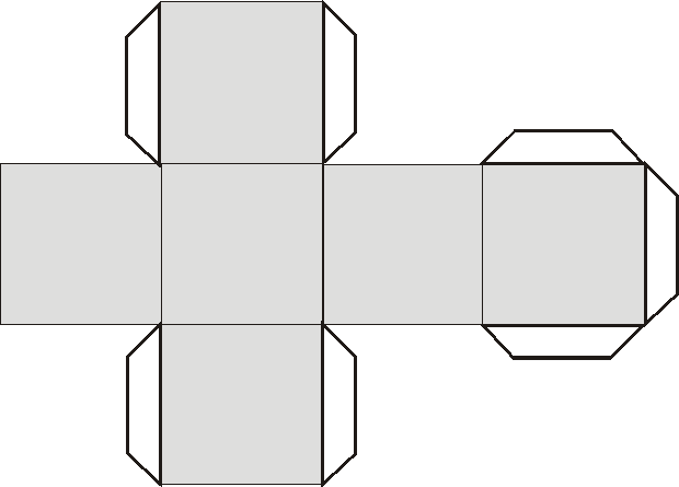 Шаблоны кубов из бумаги