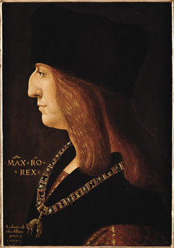 Kaiser Maximilian I. (Gem&auml;lde des Kunsthistor. Museums Wien, Schloss Ambras)