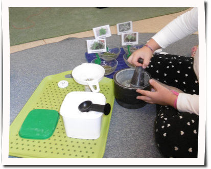 4 arbeiten mit M&ouml;rser